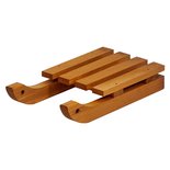 





                                            ВИСБЮ сани новогодний декор 25*14см