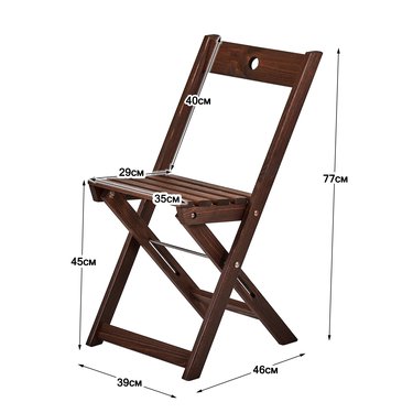 





                                                    ОПУС стул складной