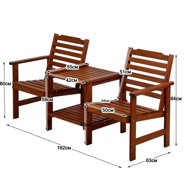 





                                                    СТЭНХАМН гарнитур 2-мест. с интегрированным столом