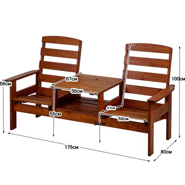 





                                                    ТЕТ-А-ТЕТ гарнитур 2-мест. с интегрированным столом