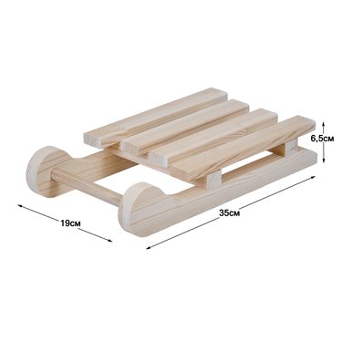 





                                                    ЭРЕБРЮ сани новогодний декор 35*19см